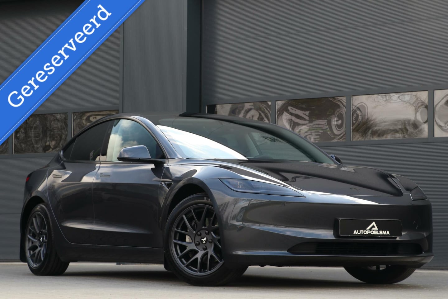 Tesla Model 3 - RWD 60 kWh FSD4 360View Sfeerverlicht Panodak Xpelppf PrivacyGlass BTW 44000KM Nieuwstaat! - AutoWereld.nl