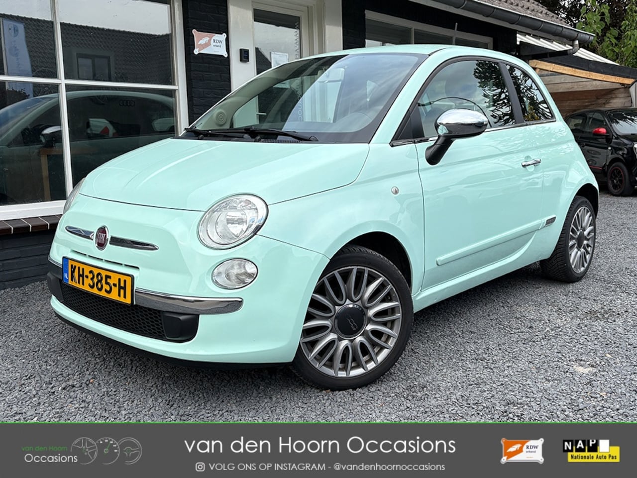 Fiat 500 - 1.2 Lounge AIRCO | PARK.SENS | NW APK | EL RAMEN - AutoWereld.nl