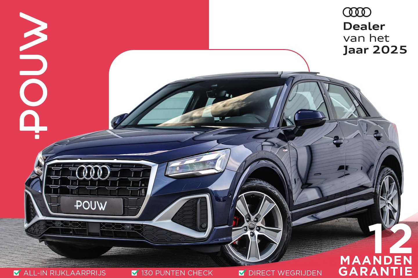 Audi Q2 - 35 TFSI 150pk S-tronic S-Line Edition | Panoramadak | Adaptief Onderstel - AutoWereld.nl