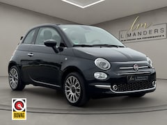 Fiat 500 C - 1.0 Hybrid Star 2021 ZWART | Cruise Control | Apple CarPlay