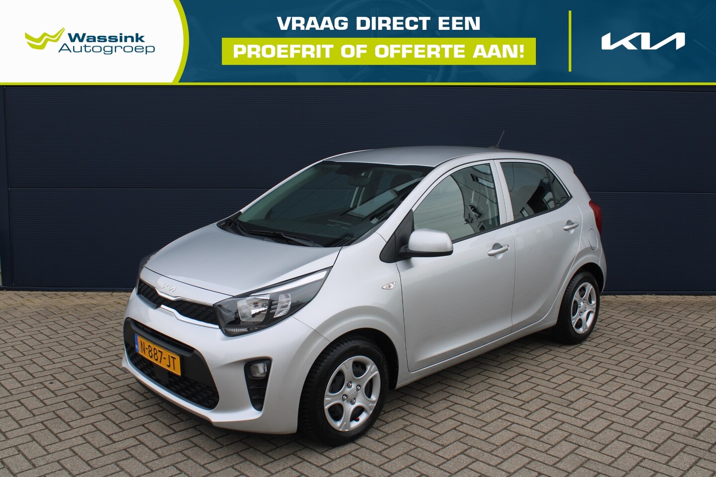 Kia Picanto - 1.0 DPi AMT 67pk 4-zits ComfortLine automaat | Bluetooth | Airco | Lage kilometerstand | - AutoWereld.nl