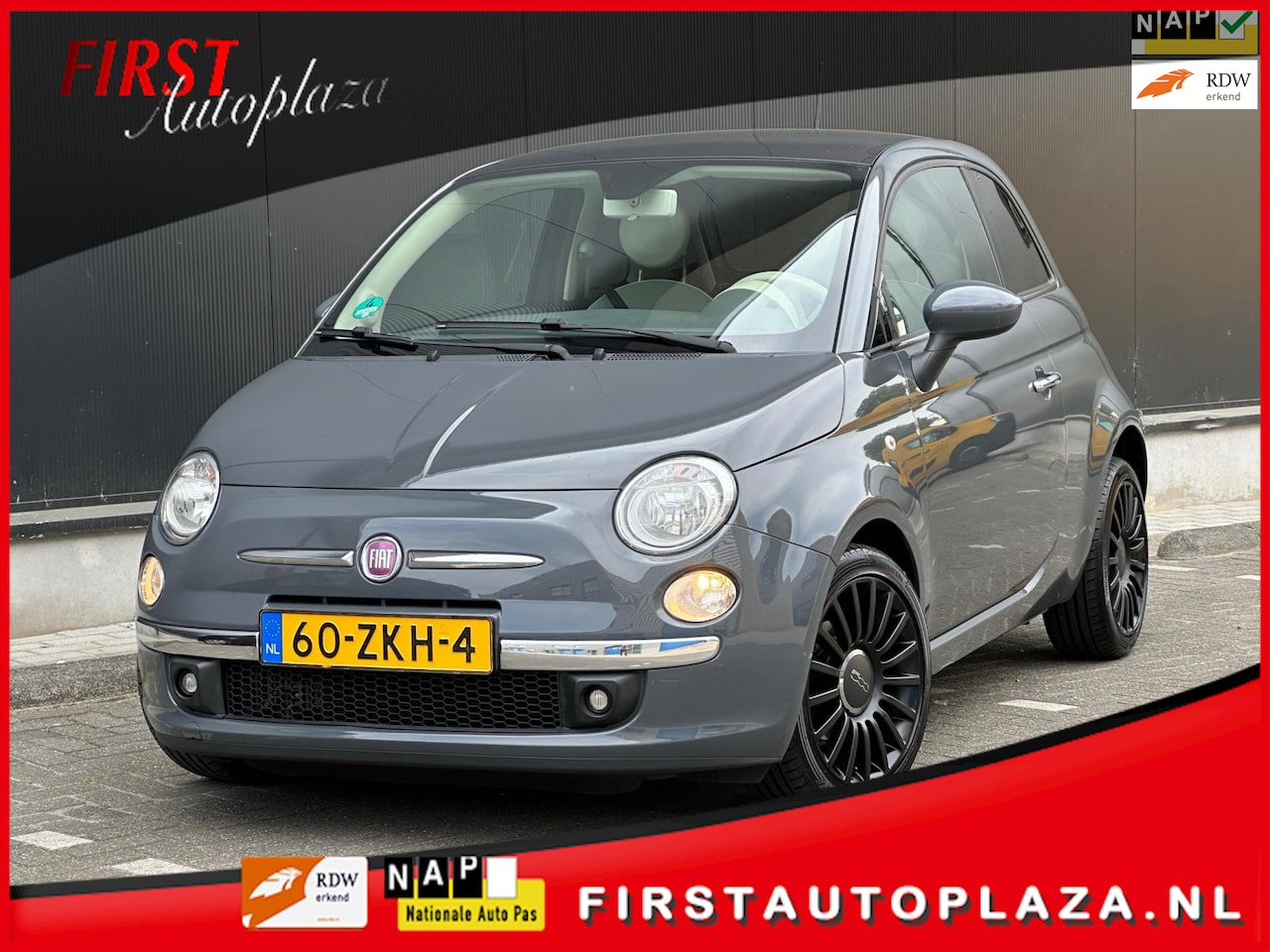 Fiat 500 - 0.9 TwinAir by Gucci PANODAK/BLUE&ME | KEURIGE AUTO ! - AutoWereld.nl