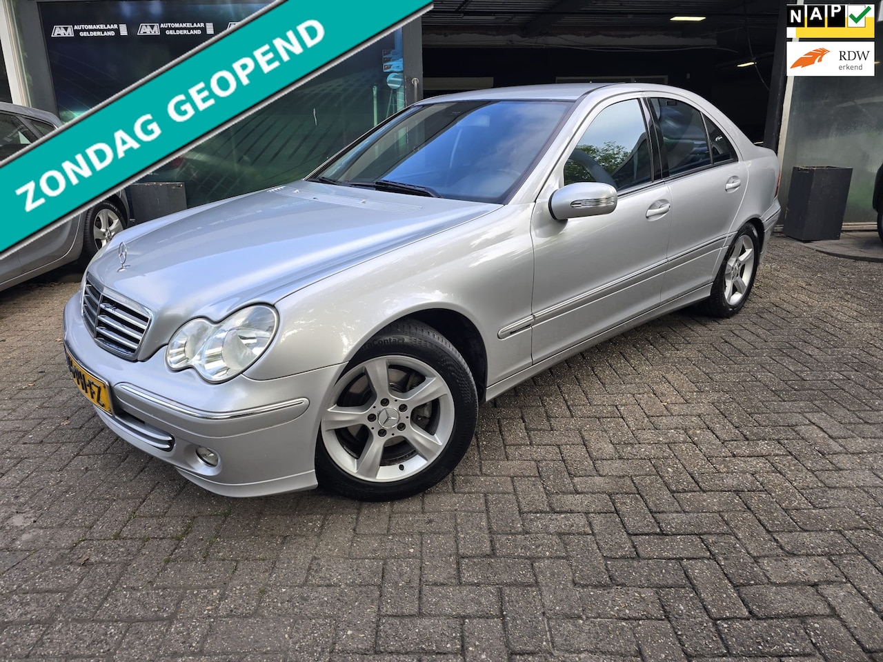 Mercedes-Benz C-klasse - 200 K. Avantgarde | 2E EIGENAAR | 12MND GARANTIE | YOUNGTIMER | CRUISE - AutoWereld.nl