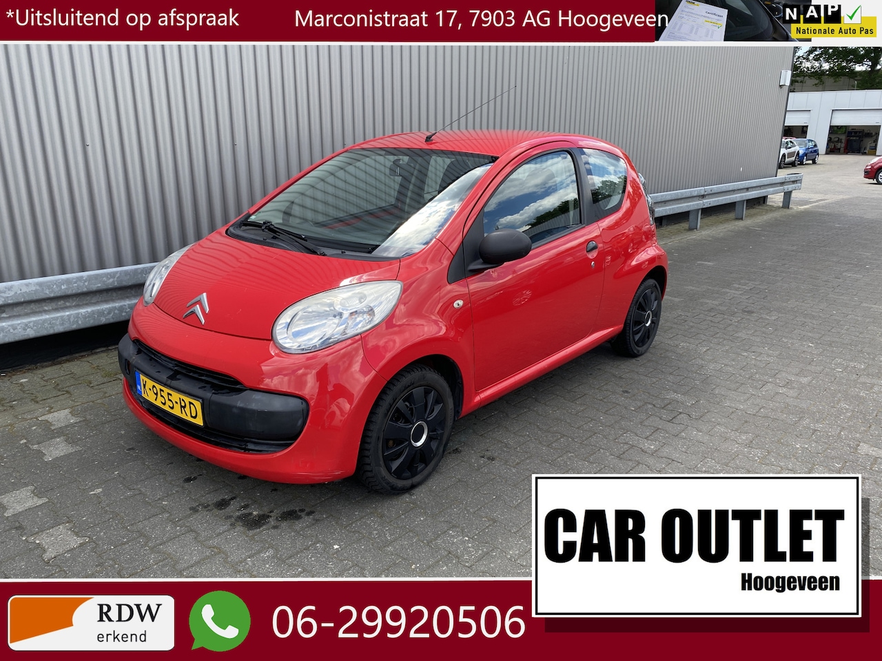 Citroën C1 - 1.0-12V Séduction 129Dkm, Multimediasys & Nieuwe APK! – Inruil Mogelijk – - AutoWereld.nl