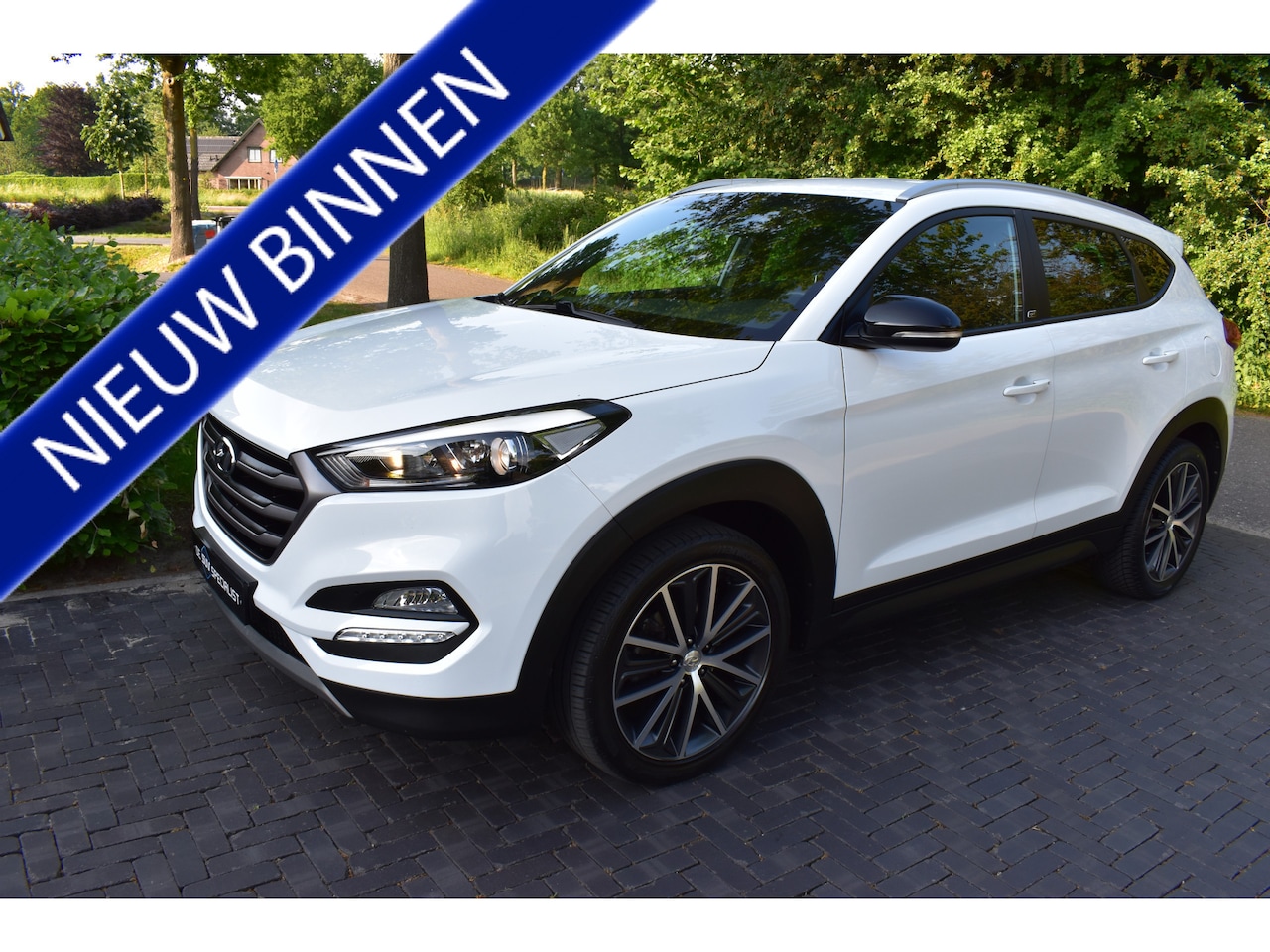 Hyundai Tucson - 1.6 T-GDi AUT. 4WD 177PK SMETTELOOS MOOI! - AutoWereld.nl