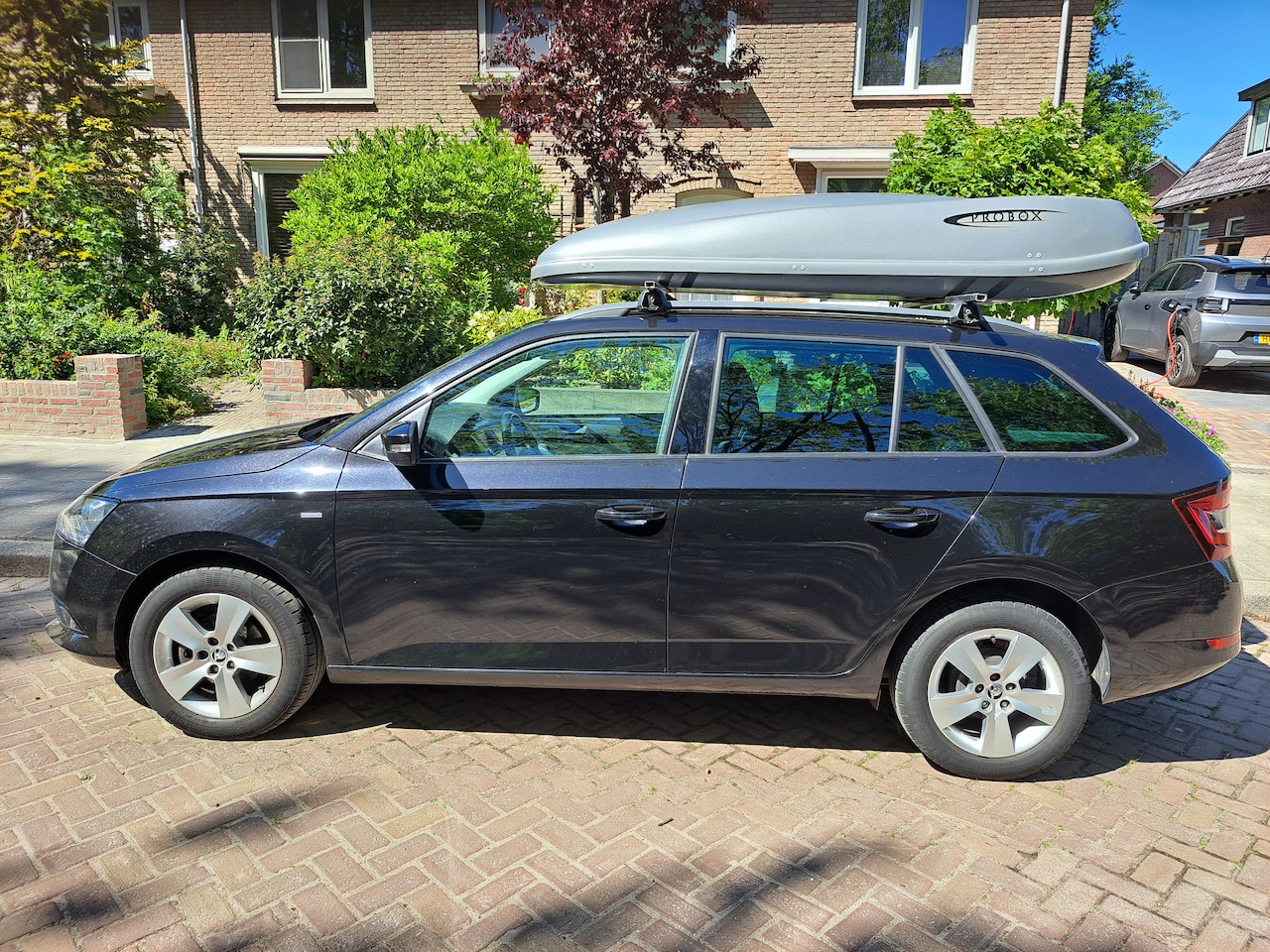 Skoda Fabia Combi - 1.0 TSI Clever Cruise control, airco, stoelverwarming, navigatie, trekhaak, set velgen met winterbanden, - AutoWereld.nl