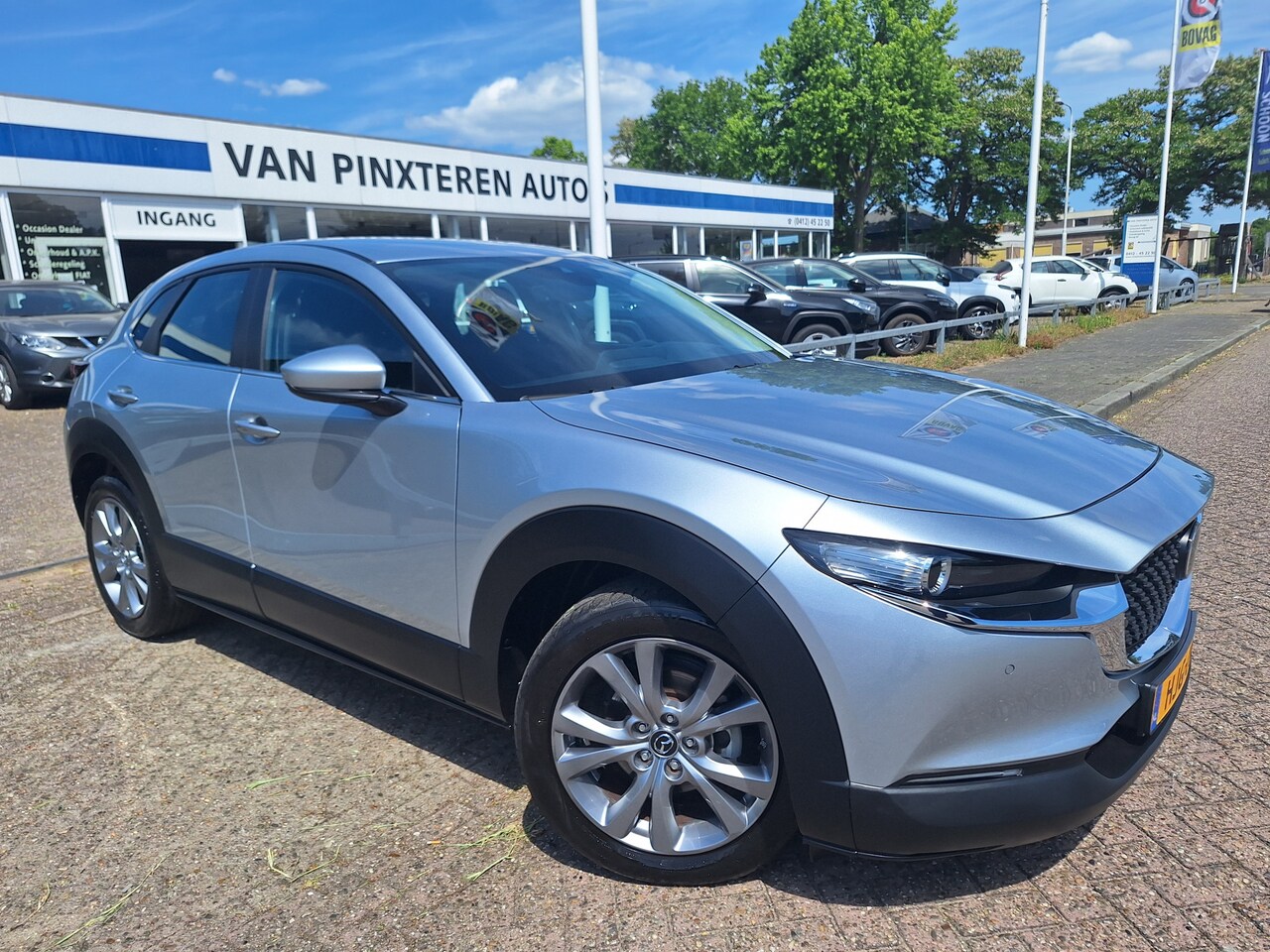 Mazda CX-30 - 2.0 e-SkyActiv-G M Hybrid/360camera/navi/a.klep elektr/enz..... - AutoWereld.nl