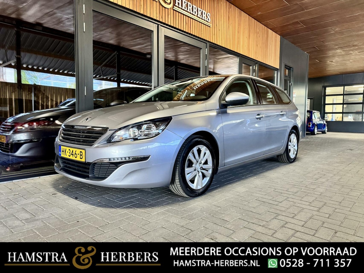 Peugeot 308 SW - 1.6 BlueHDI Active grijs - AutoWereld.nl