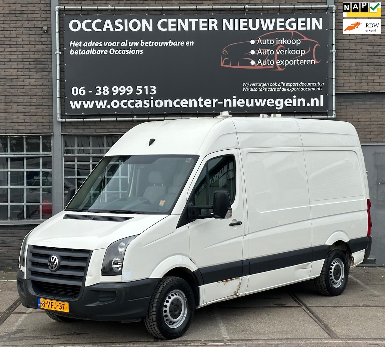 Volkswagen Crafter - 35 2.5 TDI L2H2 2009 Airco/109DKM NAP! - AutoWereld.nl
