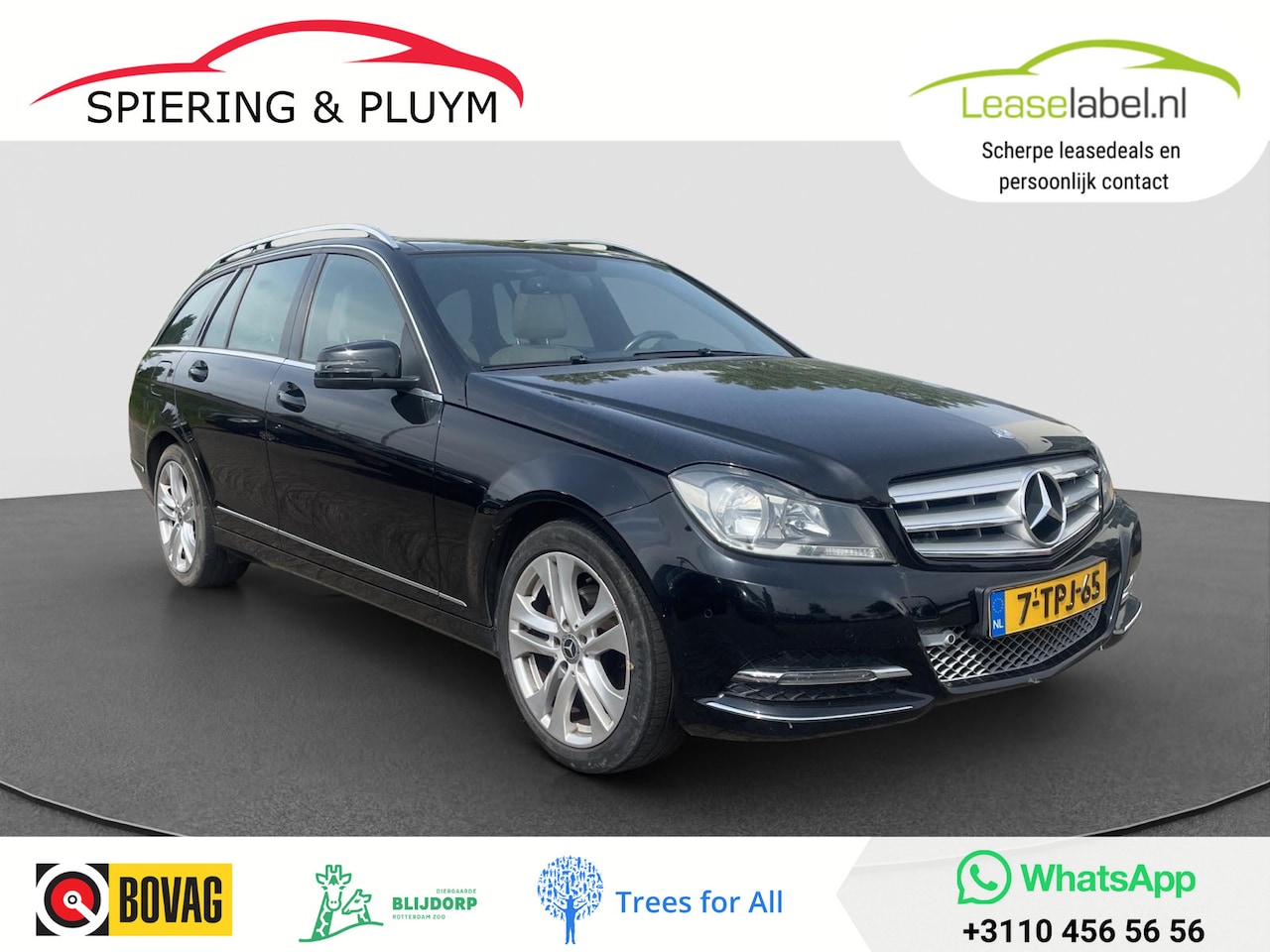 Mercedes-Benz C-klasse Estate - 180 Business Class Avant. | Leder | Stoel verw. | Navi | Schuif/Pano - AutoWereld.nl