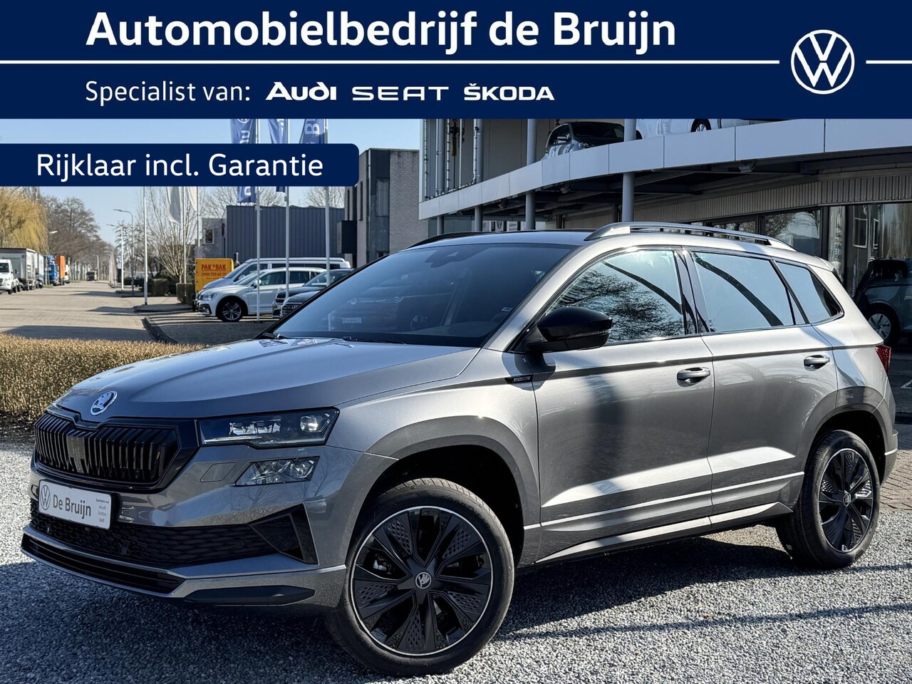 Skoda Karoq - 1.5 TSI DSG Sportline Blackstyle (Camera,Virtual,Acc) - AutoWereld.nl