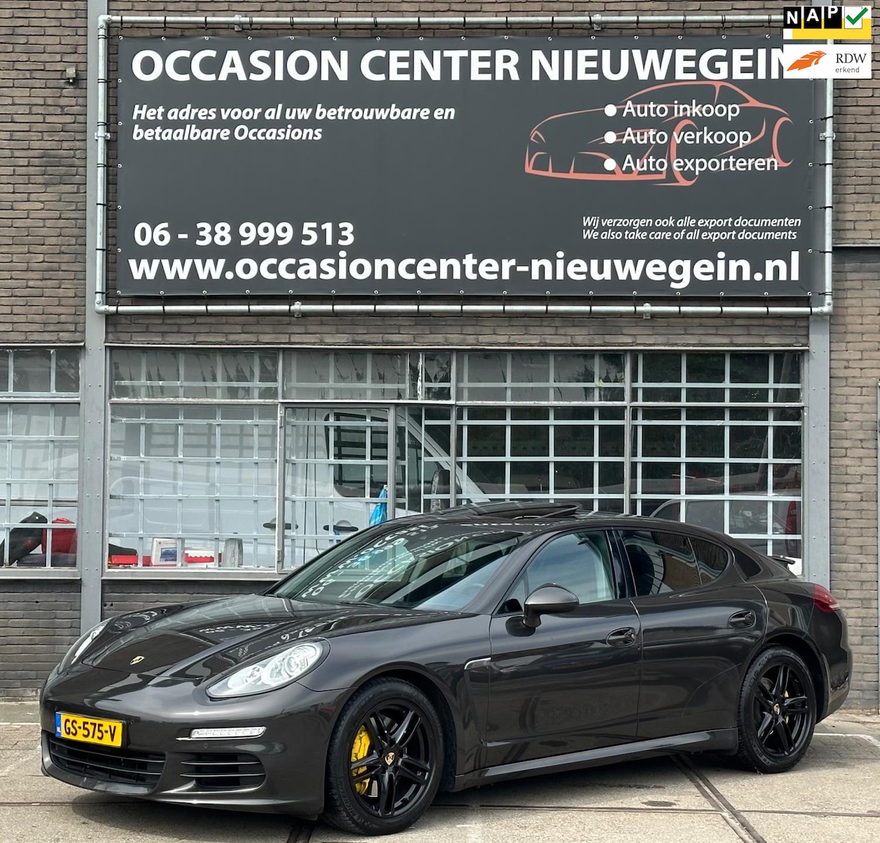 Porsche Panamera - 3.0 D 300PK 2014 FACELIFT/LEER/DAKJE/NAP! - AutoWereld.nl