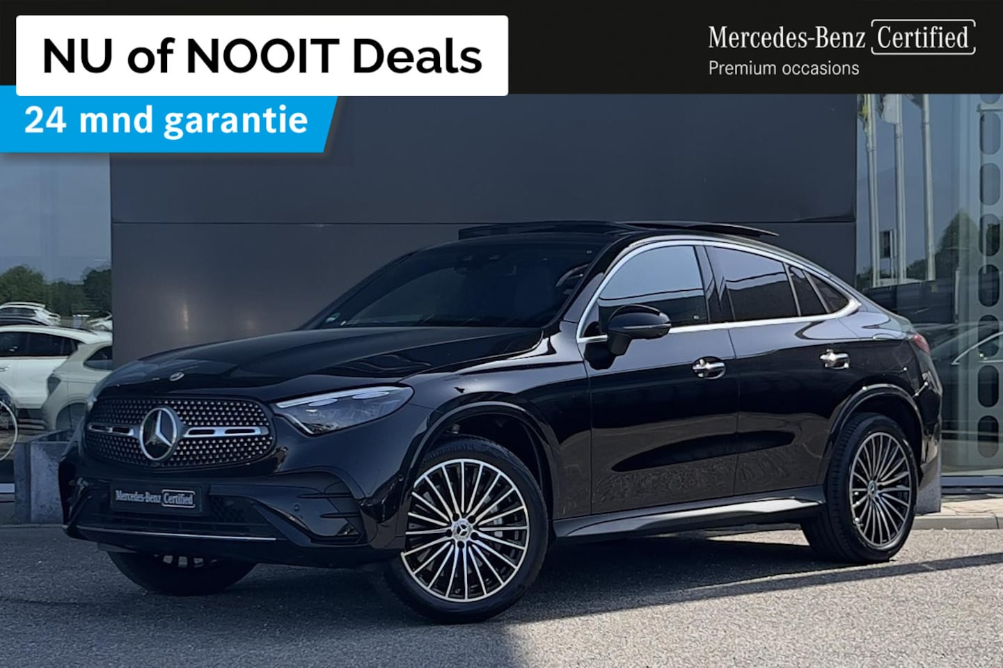 Mercedes-Benz GLC-klasse Coupé - GLC 300e Automaat 4MATIC AMG Line | Premium Plus Pakket | Distronic+ | Head-Up | Panoramad - AutoWereld.nl