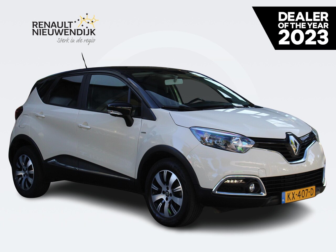 Renault Captur - 1.2 TCe Limited 120 AUTOMAAT / TREKHAAK / DEALER OND. / NAVI / PDC A / LEDER / KEYLESS / D - AutoWereld.nl