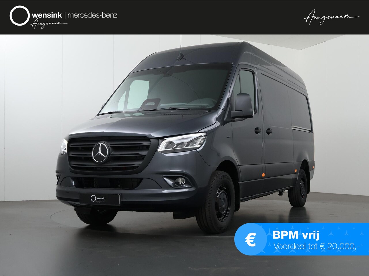 Mercedes-Benz eSprinter - 314 L2 SELECT 81kWh | DC laden 115 kW | Dubbele Schuifdeur | 3 zits | Stoelverwarming | Cl - AutoWereld.nl