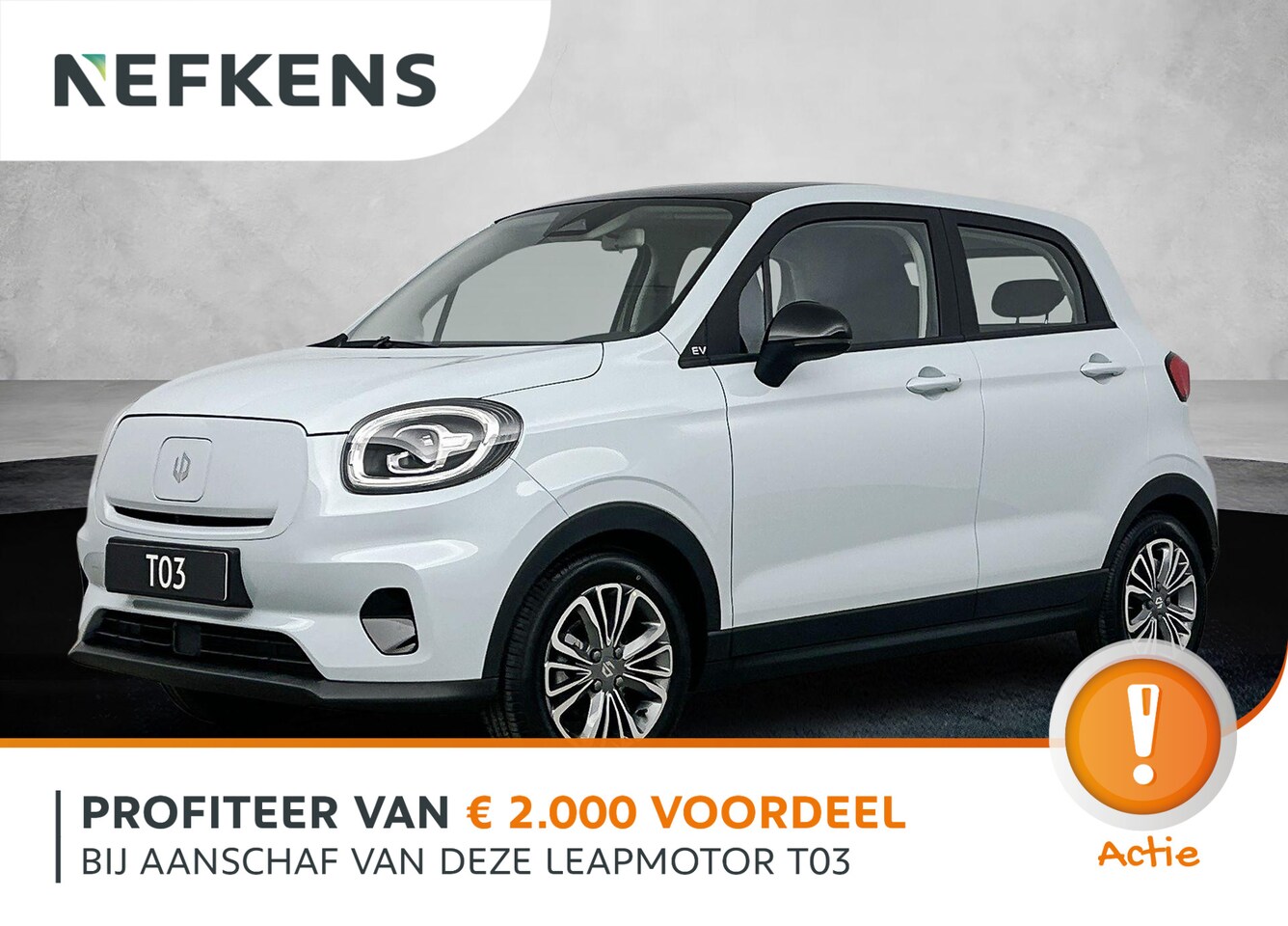 Leapmotor T03 - 37.3 kWh 95pk Design | 249 Euro pm | Private lease / Voorraad Actie | Achteruitrijcamera | - AutoWereld.nl