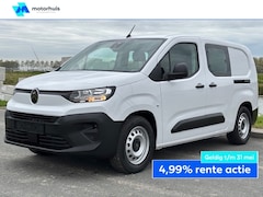 Citroën Berlingo - Van | DUBBELE CABINE | FLEX CREWCAB | L2 | 5 ZITS | 136 PK |