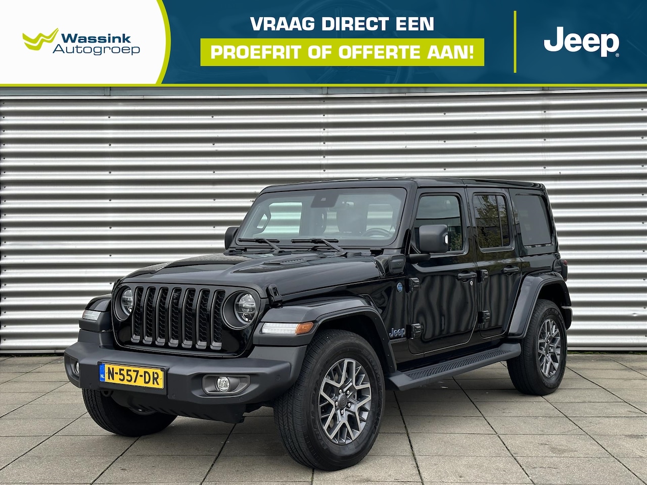 Jeep Wrangler - 4xe PHEV 380pk Automaat 80th Anniversary | Navigatie | Adaptive Cruise Control | Full Opti - AutoWereld.nl
