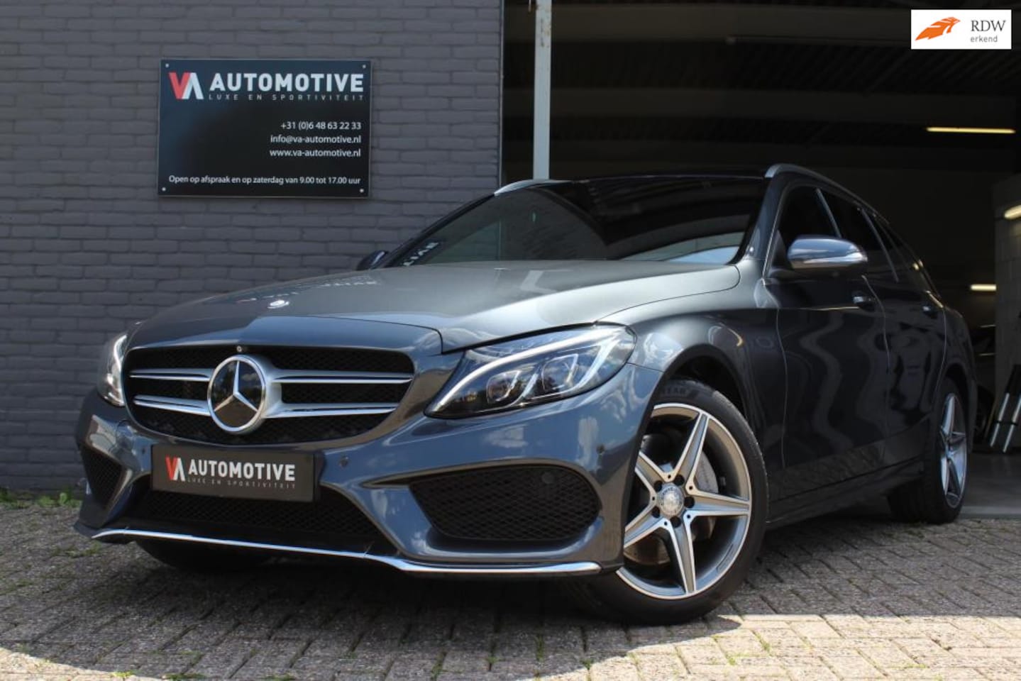 Mercedes-Benz C-klasse Estate - 250 AMG PANO DISTR BURMESTER MEMORY - AutoWereld.nl