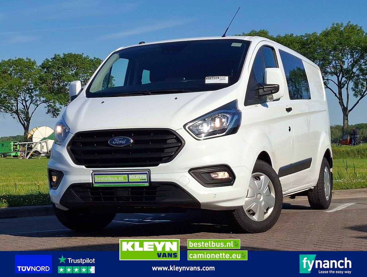 Ford Transit Custom - 2.0 L2 Dubbel Cabine AC! - AutoWereld.nl