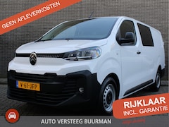 Citroën Jumpy - 2.0 BlueHDI 145PK EAT8 Automaat L3 Dubbele Cabine Cruise & Climate control, Navigatie, Rad