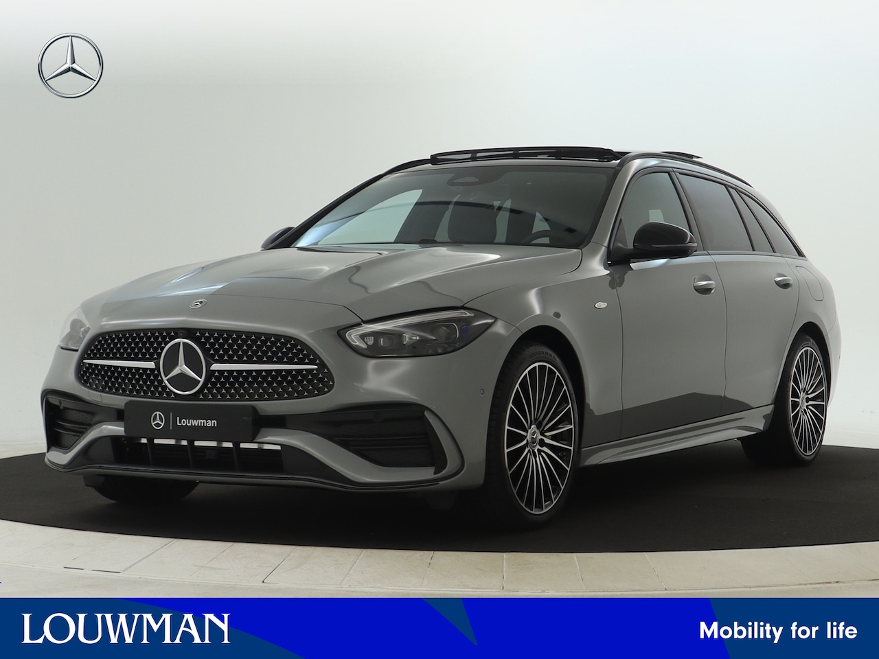 Mercedes-Benz C-klasse Estate - 300 e Business Solution AMG | Trekhaak | Nightpakket | AMG Line Premium Plus | Parkeerpakk - AutoWereld.nl