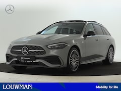 Mercedes-Benz C-klasse Estate - 300 e Business Solution AMG | Trekhaak | Nightpakket | AMG Line Premium Plus | Parkeerpakk