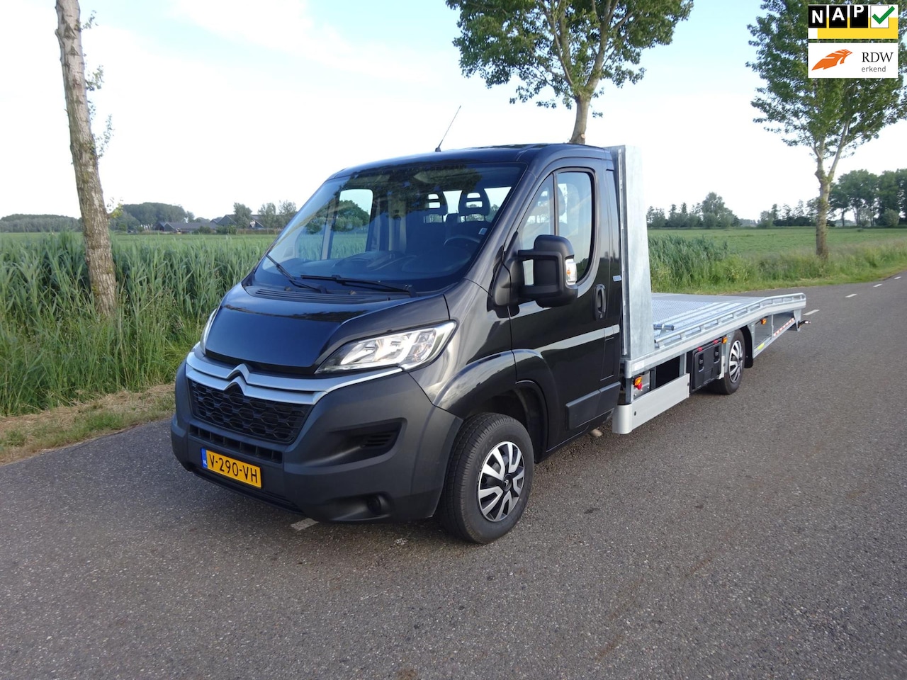 Citroën Jumper - 35 2.0 BlueHDi Autotransporter oprijwagen, Airco, Navigatie, Cruise controle, Elektrische - AutoWereld.nl