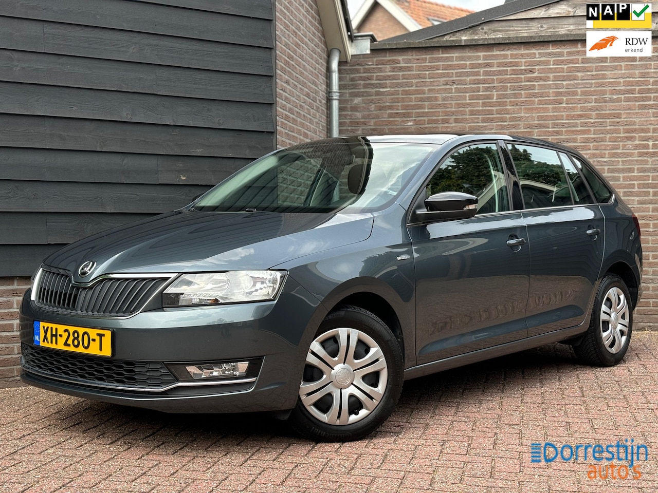 Skoda Rapid Spaceback - 1.0 TSI Greentech Clever Pano | Navi | Airco | Cruise | Stoelverwarming | PDC - AutoWereld.nl
