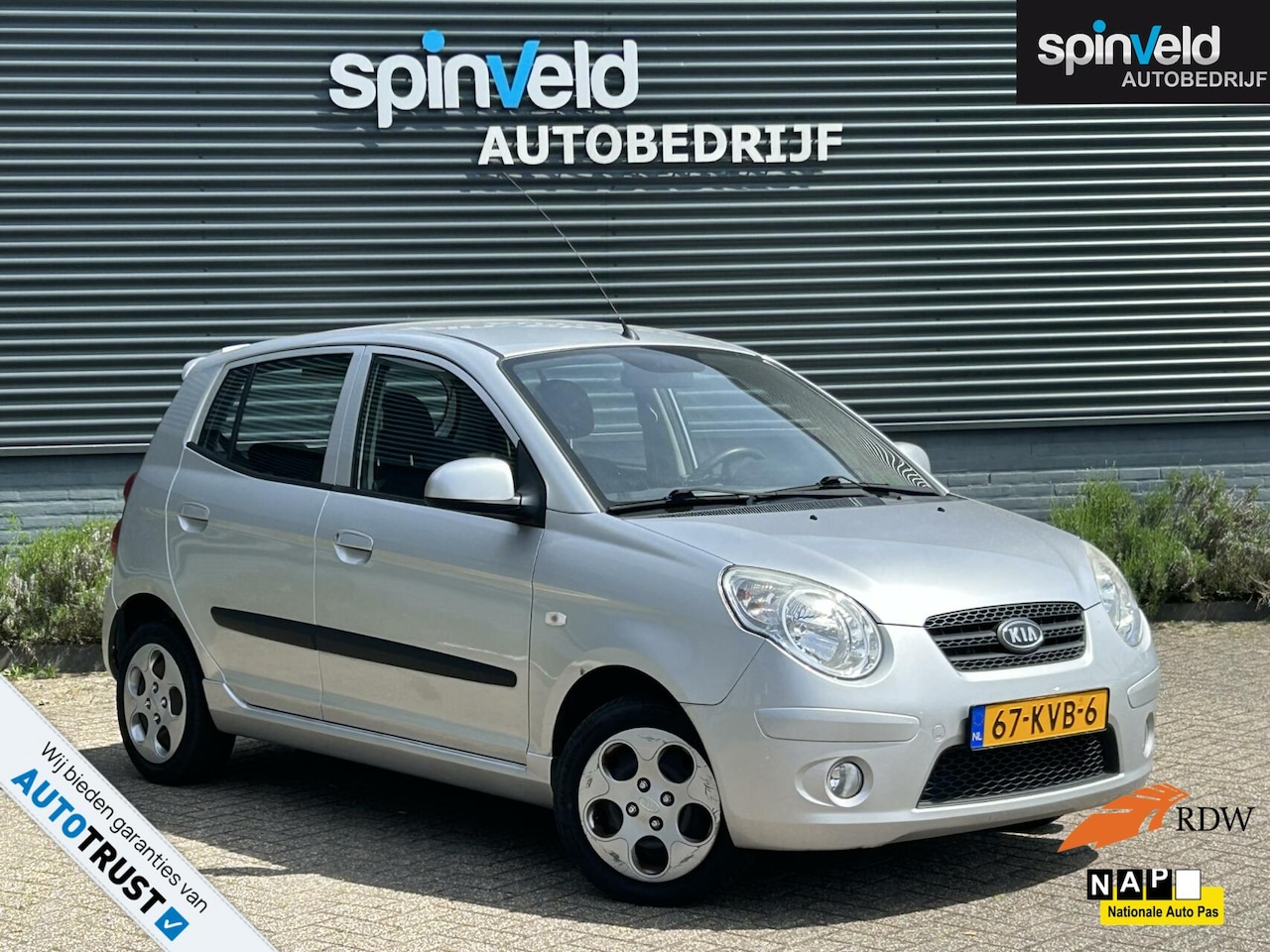 Kia Picanto - 1.0 Seven BJ'10 NAP NL AIRCO ELEKPAKKET - AutoWereld.nl