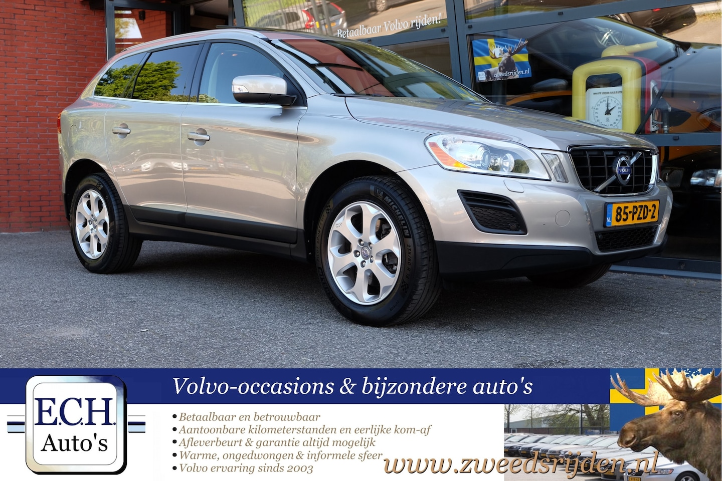 Volvo XC60 - 2.0T Aut. Summum, Panoramadak, Leer, Xenon, Trekhaak - AutoWereld.nl