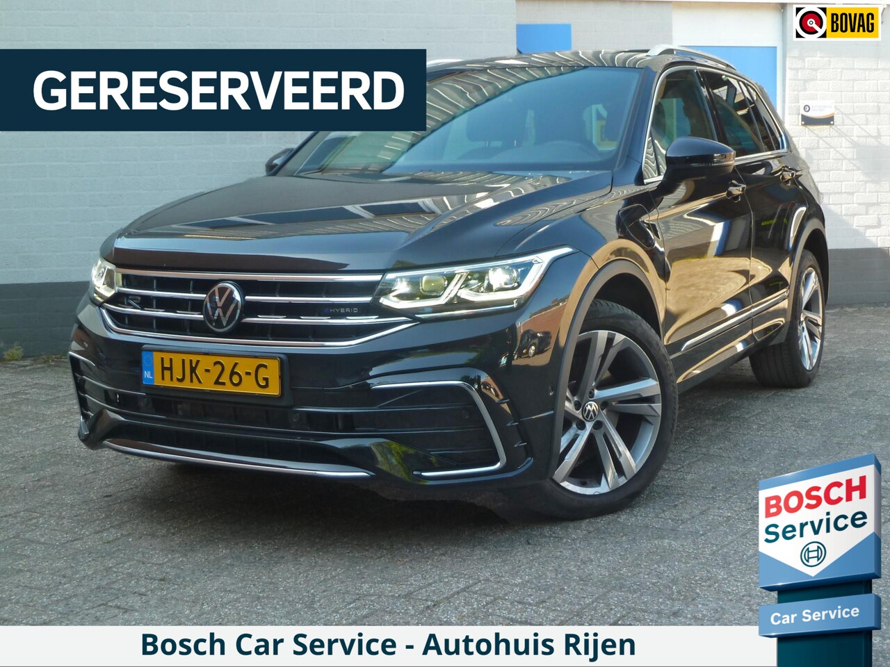 Volkswagen Tiguan - 1.4 TSI eHybrid R-Line|Panodak|Leder|Memory|360-Camera|Adap.Cruise|Matrix-LED|28.000km - AutoWereld.nl