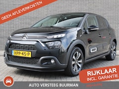 Citroën C3 - 1.2 PureTech Max 110pk, Automaat, Keyless Entry/Start, Airco, DAB, CruiseControl