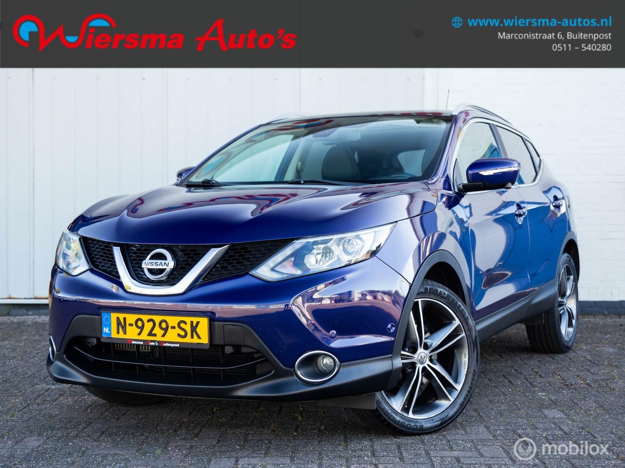 Nissan Qashqai - 1.2 Premier Edition|Trekhaak|Stoel.verw|Navi|Airco|Camera - AutoWereld.nl