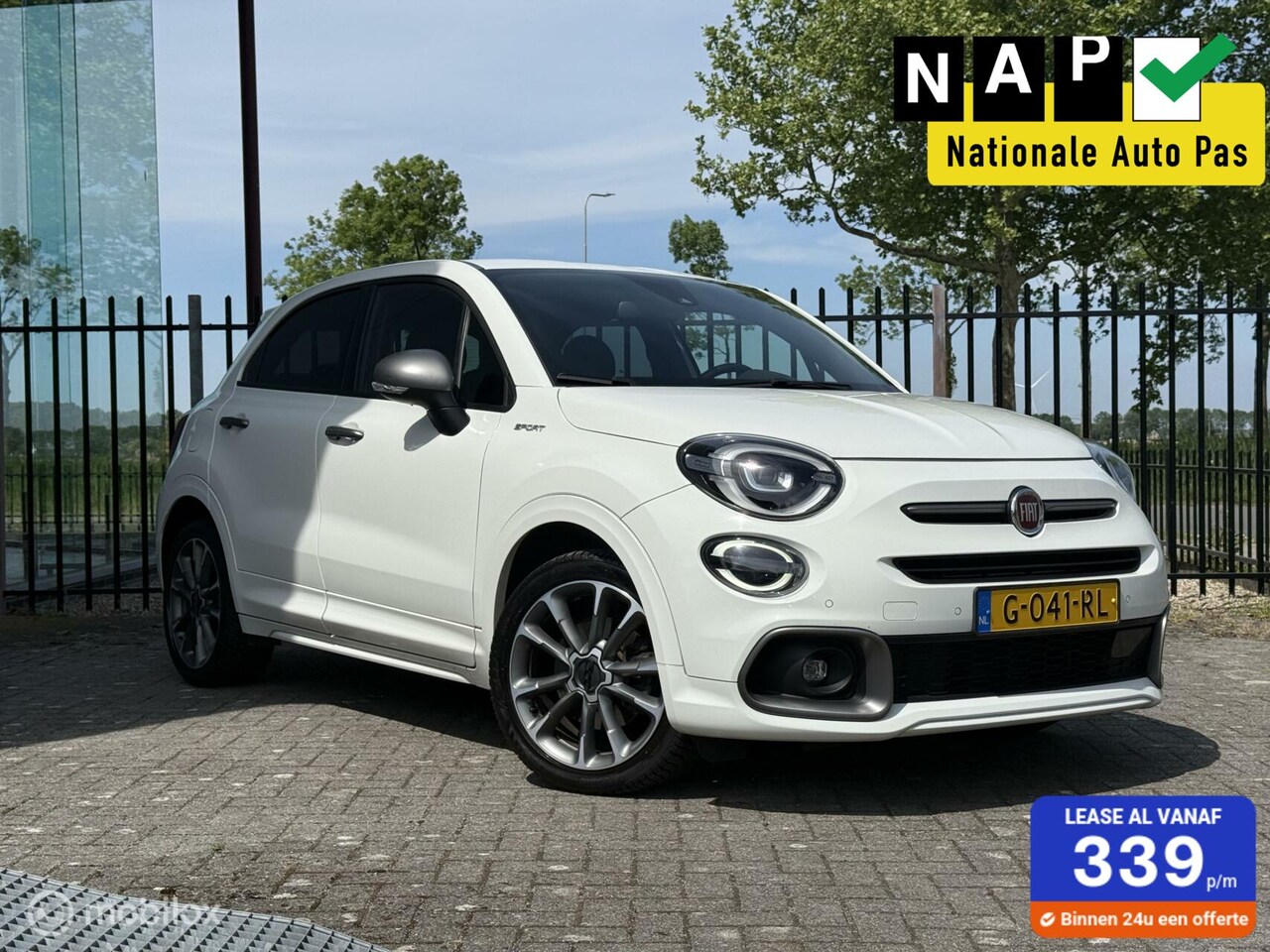 Fiat 500 X - 1.3 Sport-150PK|Sport|Aut|Leer|Camera|Rijklaar - AutoWereld.nl