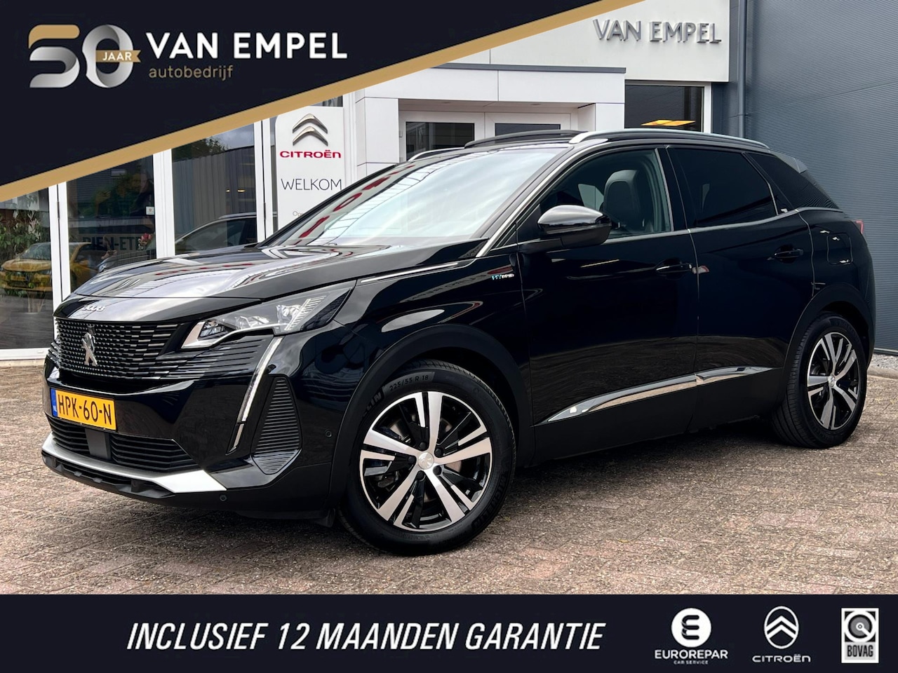 Peugeot 3008 - 1.6 HYbrid 225 GT Pack Business | Pano | Focal | Elektrische stoel met memory | Trekhaak a - AutoWereld.nl