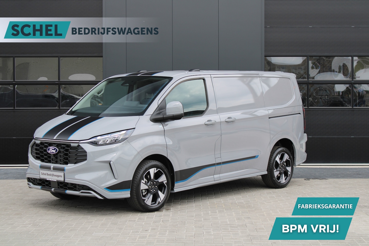 Ford Transit Custom - 320 2.0 TDCI L1H1 Sport 170pk - 2x Schuifdeur - 19" LM velgen - ACC - Blind spot - Navi - - AutoWereld.nl