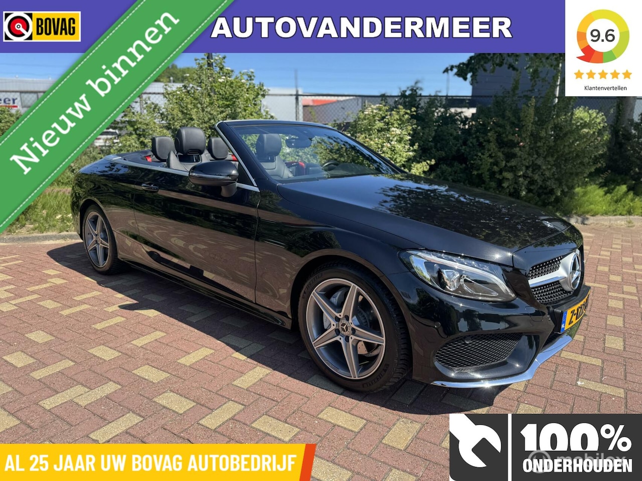 Mercedes-Benz C-klasse Cabrio - 180 Premium Plus / AMG Uitvoering - AutoWereld.nl