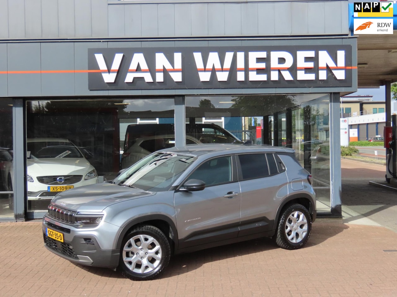 Jeep Avenger - 1.2 Longitude Tech&Style pack Infotainment&Covenience pack 7.600 KM! - AutoWereld.nl
