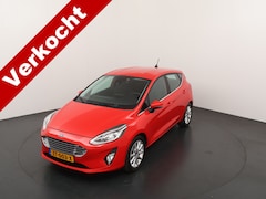 Ford Fiesta - EcoBoost 100 pk Titanium | 100% Dealer onderhoud | Voorruitverwarm. | Navi | Climate | Cru
