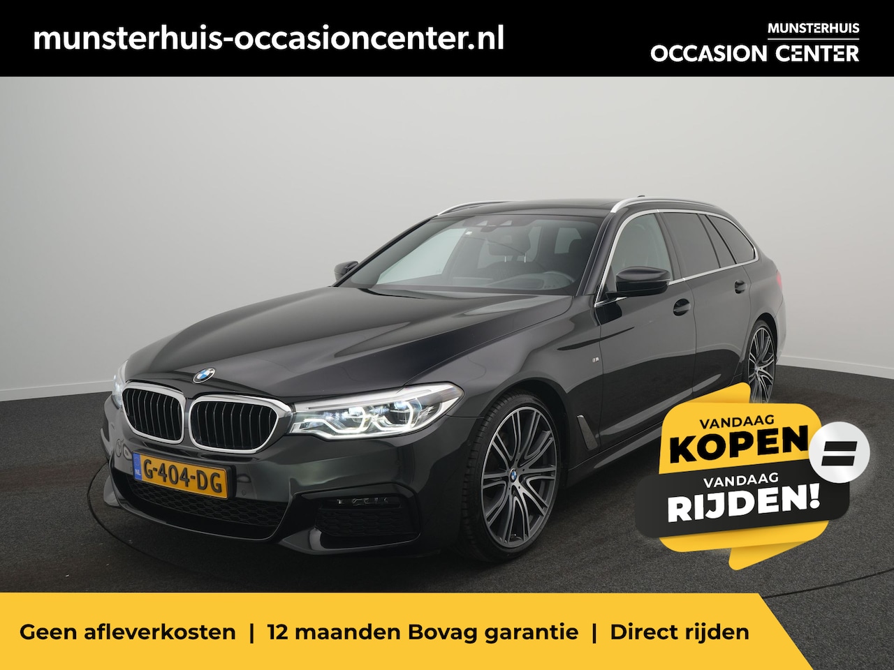 BMW 5-serie Touring - 520i High Executive Edition - RIJKLAARPRIJS - M-Sport - Achteruitrijcamera  - Elektrisch G - AutoWereld.nl
