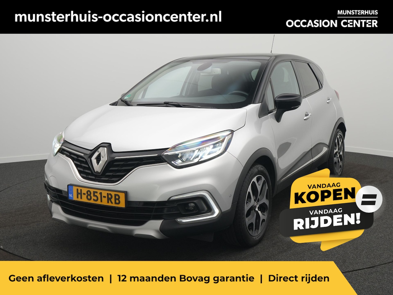 Renault Captur - TCe 150 EDC Intens - RIJKLAARPRIJS - Automaat - Achteruitrijcamera - 150 pk! - AutoWereld.nl