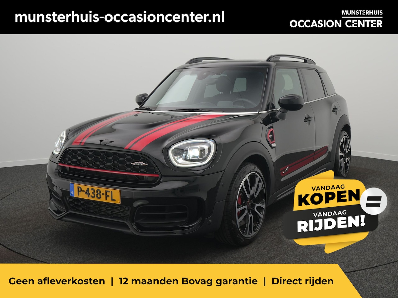 MINI Countryman - Mini 2.0 John Cooper Works ALL4 - RIJKLAARPRIJS - Achteruitrijcamera - Elektrisch glazen s - AutoWereld.nl