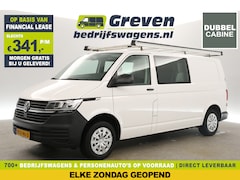Volkswagen Transporter - 2.0 TDI L2H1 | 140PK | Dubbele Cabine | 5 Persoons | Trekhaak Airco PDC Imperiaal Elektrpa