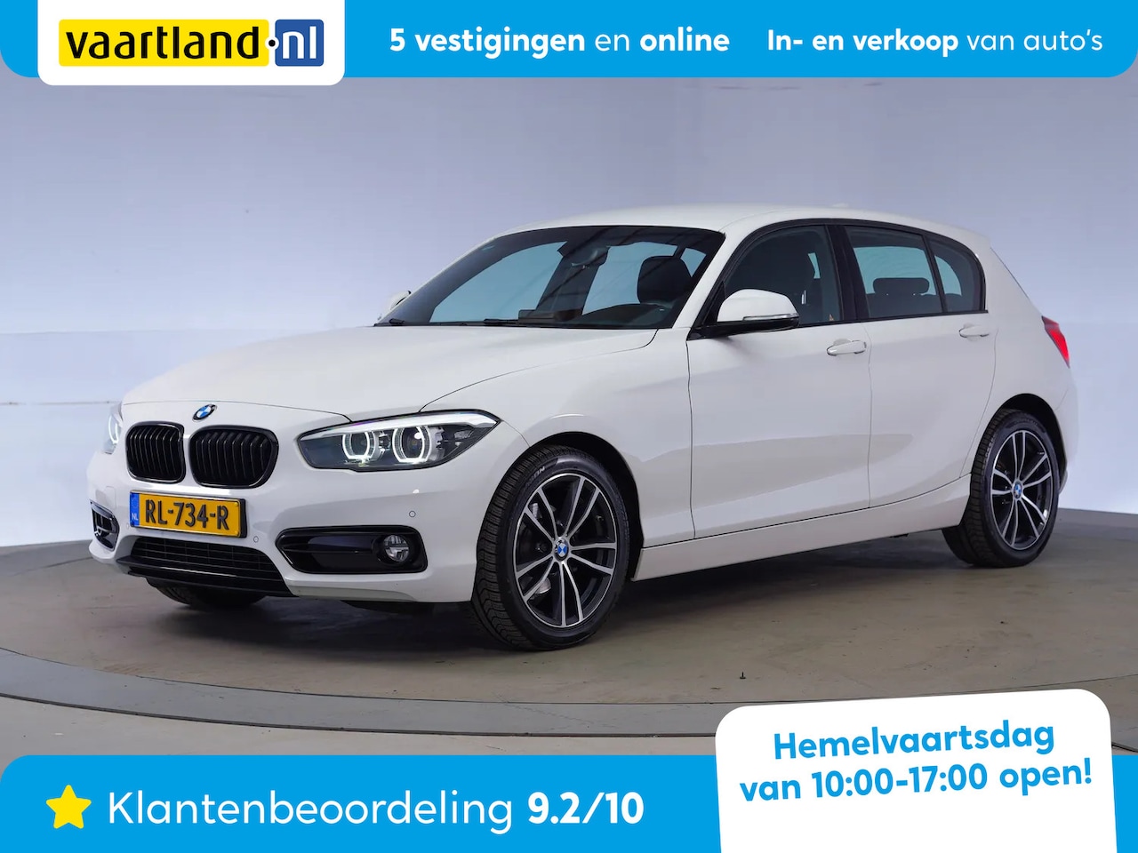 BMW 1-serie - 116i Edition Sport Line Shadow Executive [ LED Navi Stoelverwarming ] - AutoWereld.nl