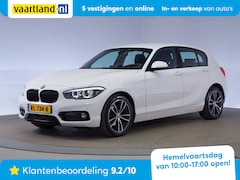 BMW 1-serie - 116i Edition Sport Line Shadow Executive [ LED Navi Stoelverwarming ]