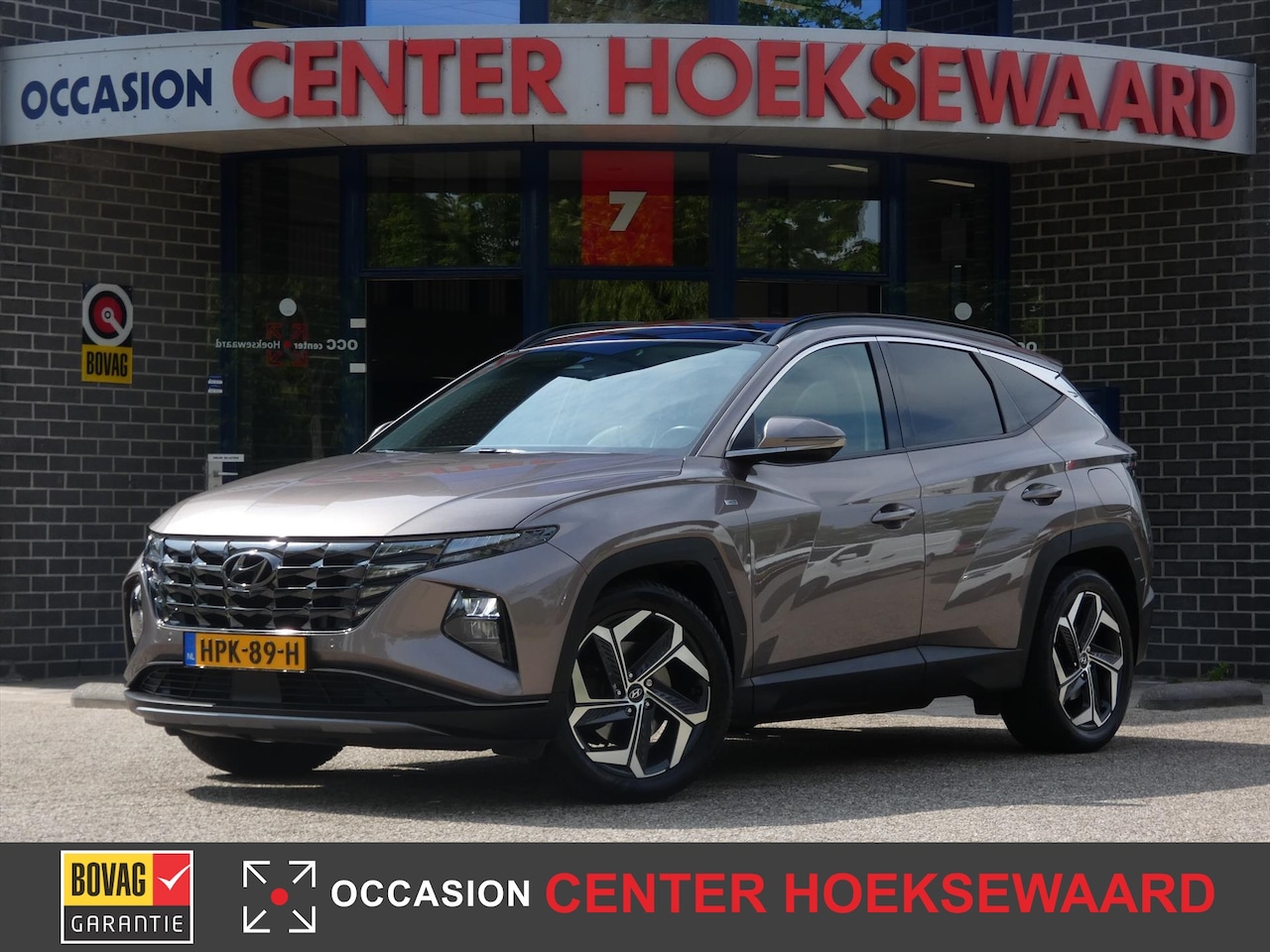 Hyundai Tucson - 1.6 CRDi HEV 7-DCT Premium Sky | Diesel/Hybride | Panoramadak | - AutoWereld.nl