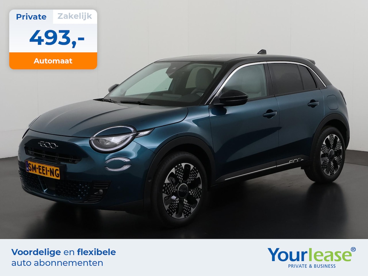 Fiat 600 - 1.2 Hybrid La Prima Two-tone Automaat | All-in 493,- Private Lease | Zondag Open! - AutoWereld.nl
