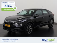 Citroën Ë-C4 - Feel 50 kWh | All-in 383, - Private Lease | Zondag Open