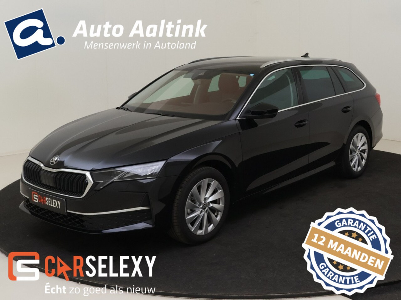 Skoda Octavia Combi - 150PK AUTOMAAT ADAPTIVE | WINTERPACK | CAMERA | NAVI | KEYLESS! - AutoWereld.nl